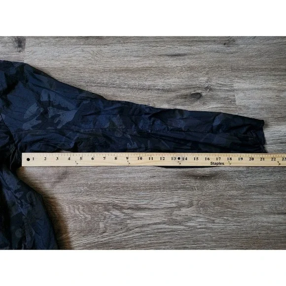 Patagonia Houdini Rain Jacket Mens Size Medium Black Camo - Picture 4 of 11
